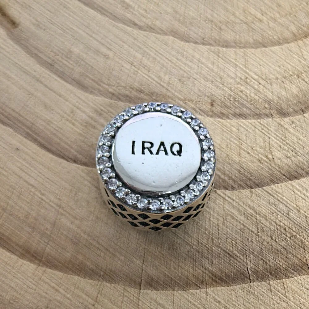 Pandora IRAQ Exclusive Charm Pendant, S925 Silver Jewelry